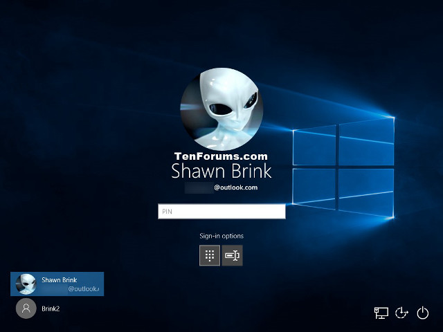 Computer screen logo alien head free wallpaper - medium preview image