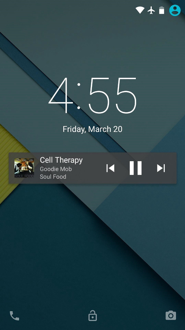 Cell phone clock message friday free wallpaper - medium preview image