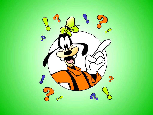 Cartoon character green background question free wallpaper - medium preview image
