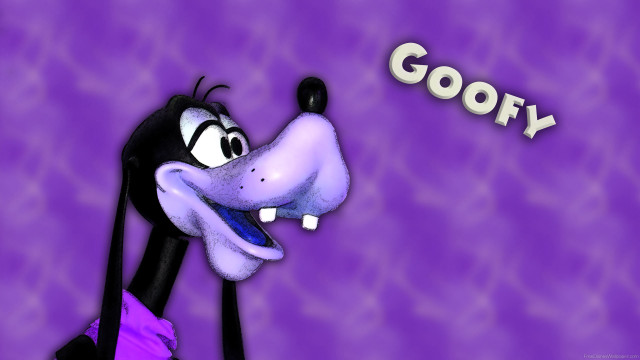 Goofy cartoon character goofy face free wallpaper - medium preview image