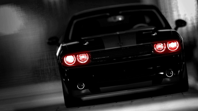 Black white car garage lights #2 free wallpaper - medium preview image