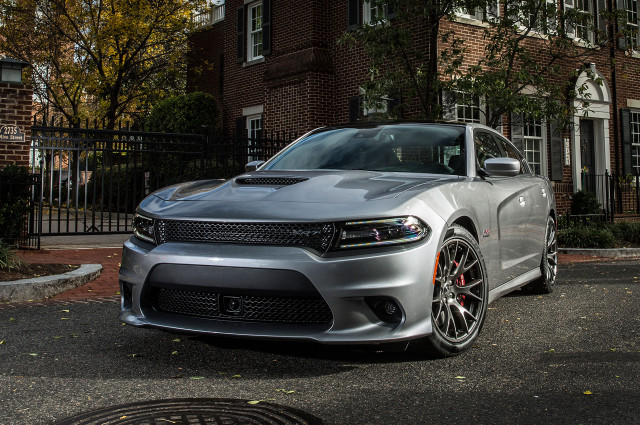 Silver dodge charger brick building free wallpaper - medium preview image