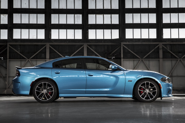 Blue sports car garage large free wallpaper - medium preview image