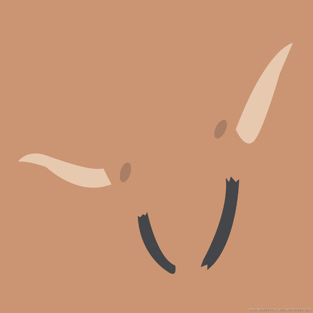Curved eyes curved ears nose free wallpaper - medium preview image