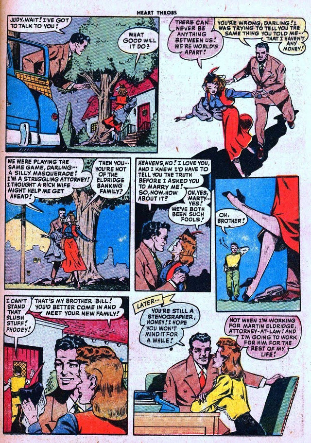 Comic strip woman man talking #2 free wallpaper - medium preview image