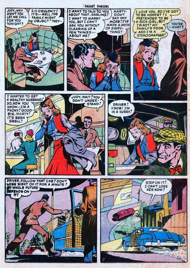Comic strip man woman talking free wallpaper - medium preview image