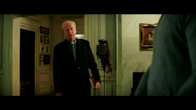 Man suit tie room painting free wallpaper - medium preview image