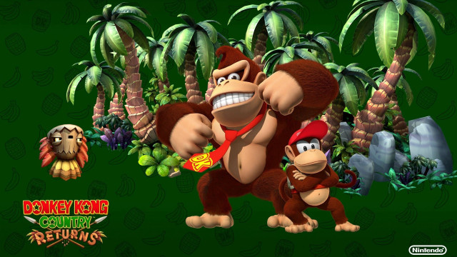 Donkey kong country returns nintendo free wallpaper - medium preview image