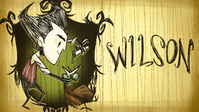 Bearded man with knife and free wallpaper - medium preview image