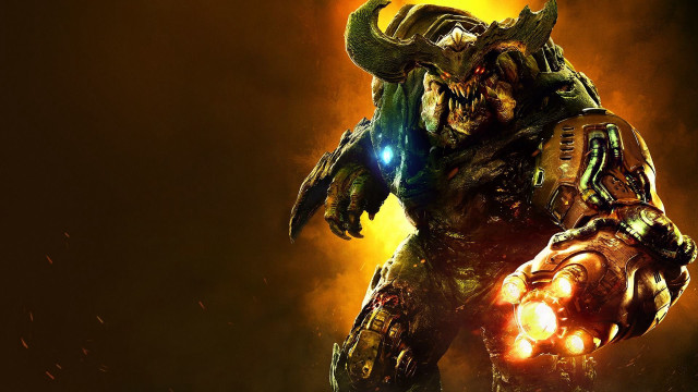 Glowing man armor embers monster free wallpaper - medium preview image