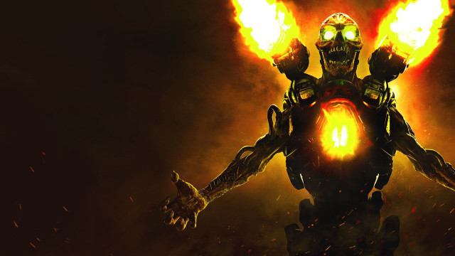 Man flames face arms fire #2 free wallpaper - medium preview image