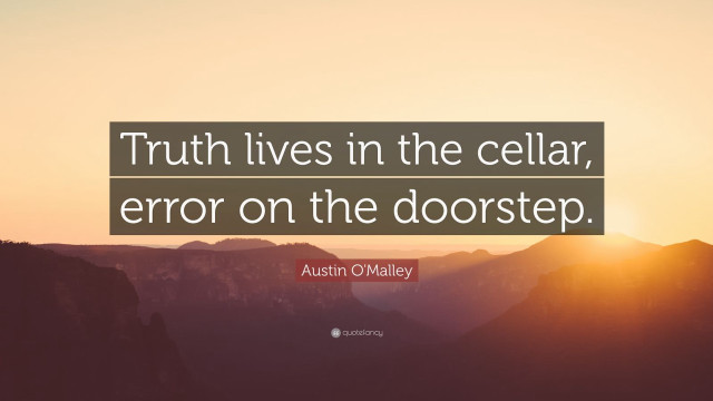Truth cellar error doorsteps poster free wallpaper - medium preview image