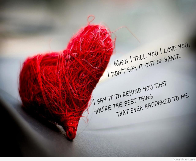 Red heart poem string attached free wallpaper - medium preview image