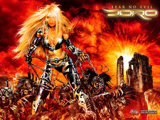 Woman costume fire demonic creatures free wallpaper - medium preview image