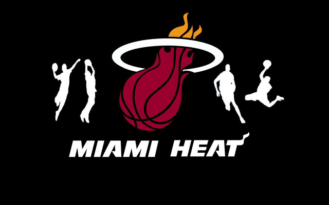 Miami heat logo basketball hoop #2 free wallpaper - medium preview image
