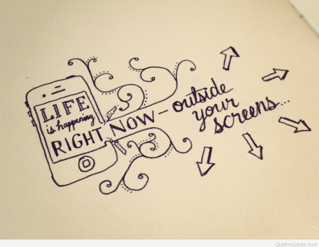 Cell phone message drawing image free wallpaper - medium preview image