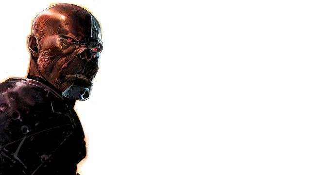 Weird man bald red eyes free wallpaper - medium preview image