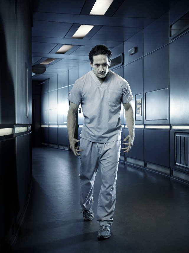 Man prison uniform hallway jail free wallpaper - medium preview image