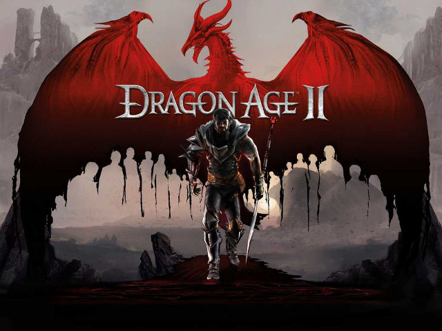 Red dragon sword in hand free wallpaper - medium preview image
