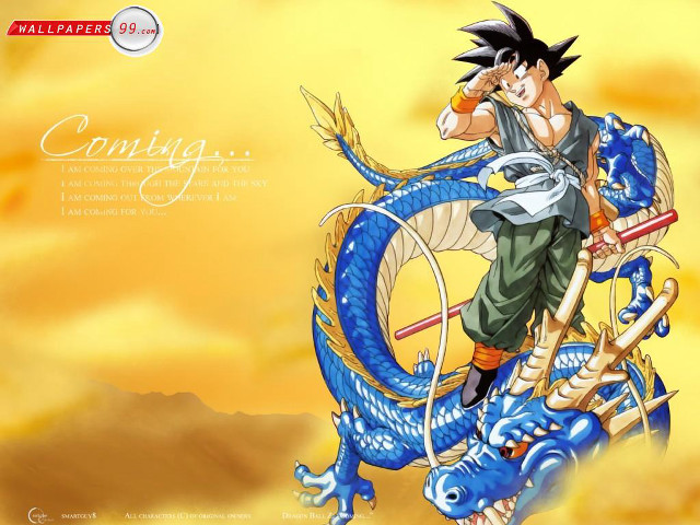 Dragon boy riding dragon gun free wallpaper - medium preview image