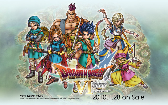 Cartoon characters dragon quest iv free wallpaper - medium preview image