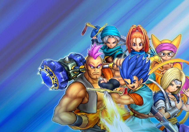 Cartoon characters swords armor blue free wallpaper - medium preview image
