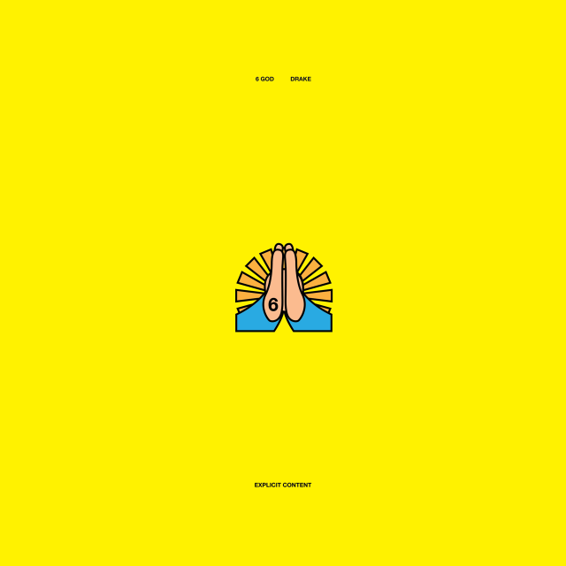 Yellow background hand fan head free wallpaper - medium preview image
