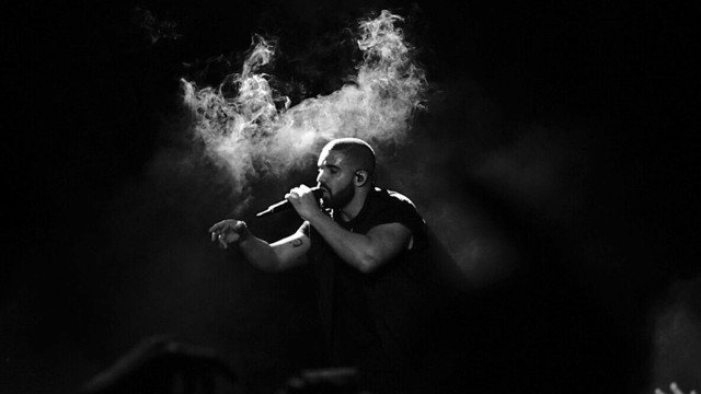 Man microphone smoke mouth hands free wallpaper - medium preview image