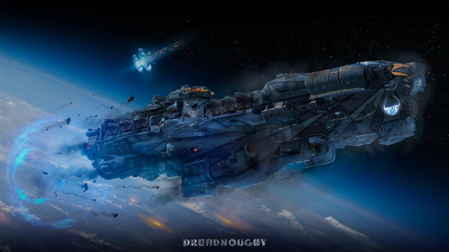 Spaceship flying through air background free wallpaper - medium preview image