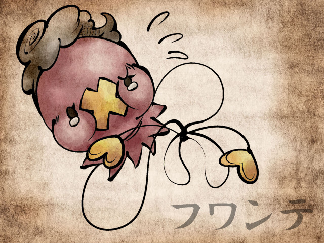 Cartoon character flying hat mustache free wallpaper - medium preview image