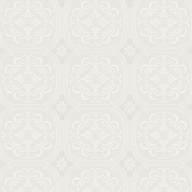 White wallpaper squares flowers pattern free wallpaper - medium preview image