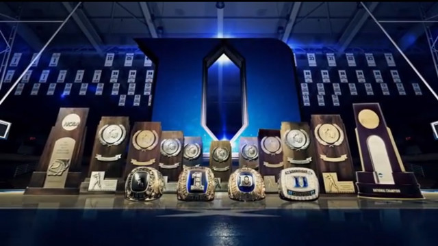 Awards table blue background large free wallpaper - medium preview image