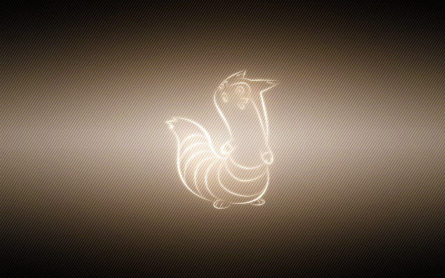 Light painting bird dark blurry free wallpaper - medium preview image