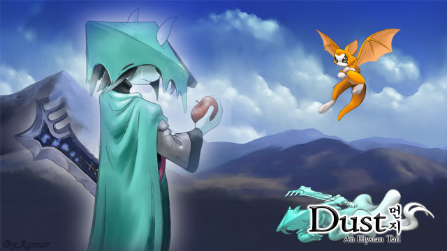 Cartoon character flying sky dragon free wallpaper - medium preview image