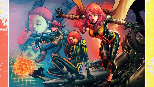 Sci fi women antipodeans comic free wallpaper - medium preview image
