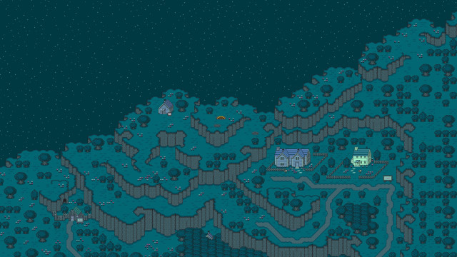 Small town map trees bushes free wallpaper - medium preview image