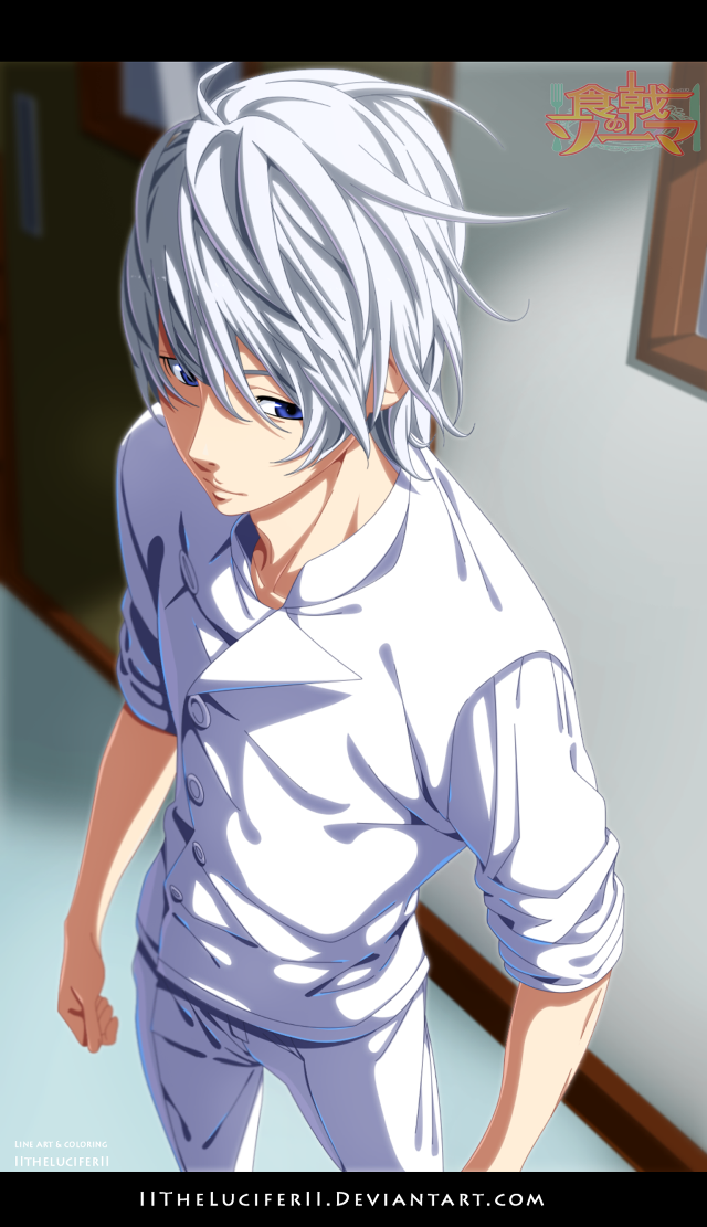 Man white hair white shirt #2 free wallpaper - medium preview image