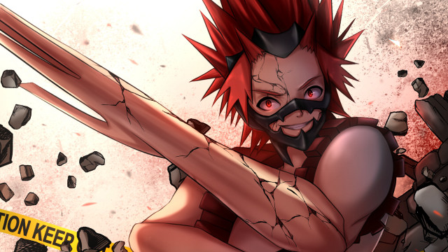 Cartoon character bloody face knife free wallpaper - medium preview image