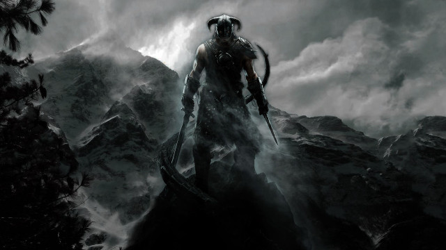 Man mountain storm demon shoulder free wallpaper - medium preview image