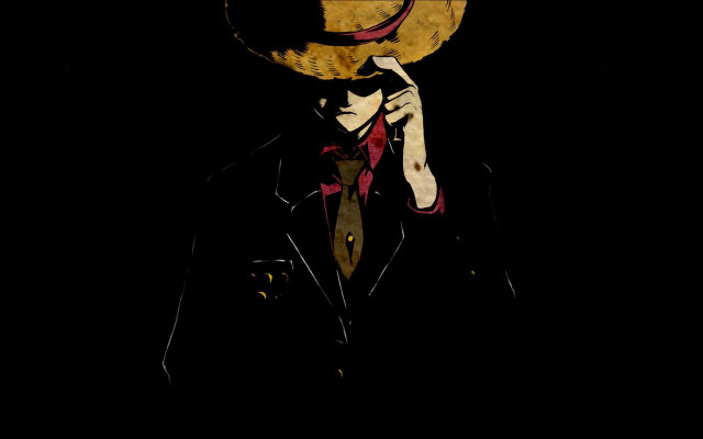 Man hat suit cellphone dark free wallpaper - medium preview image