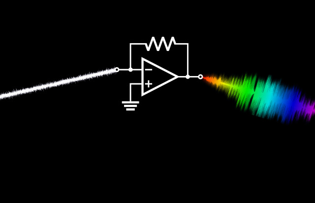 Laser assisted multicolored light black free wallpaper - medium preview image