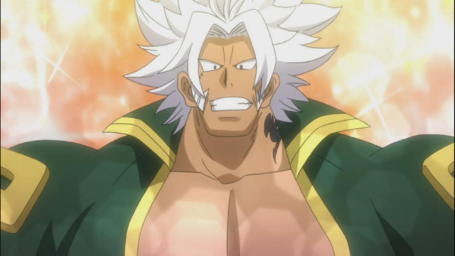 White hair man kimono fire free wallpaper - medium preview image