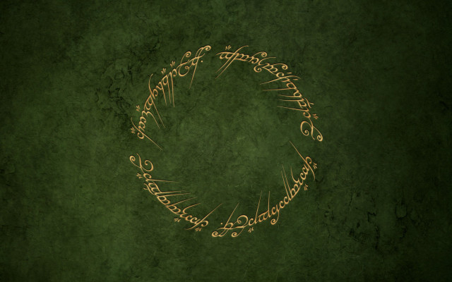 Green background gold circle fire #4 free wallpaper - medium preview image