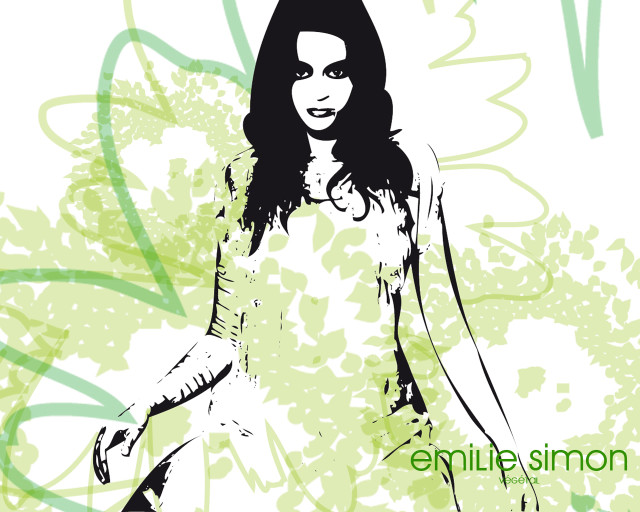 Woman white dress green white free wallpaper - medium preview image