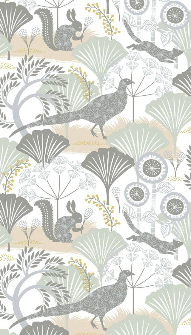 Bird flowers wallpaper side image #2 free wallpaper - medium preview image