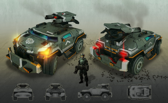 Vehicle man gun cobra concept free wallpaper - medium preview image