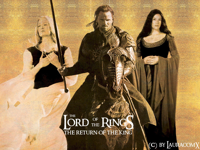 Medieval couple swords poster action free wallpaper - medium preview image
