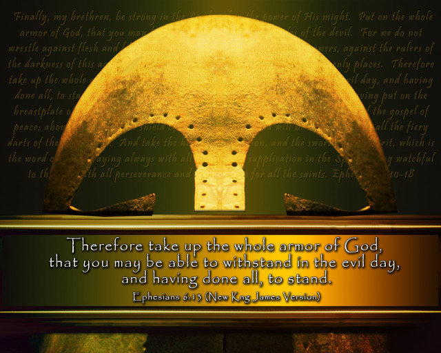 Golden statue armor quote eric free wallpaper - medium preview image