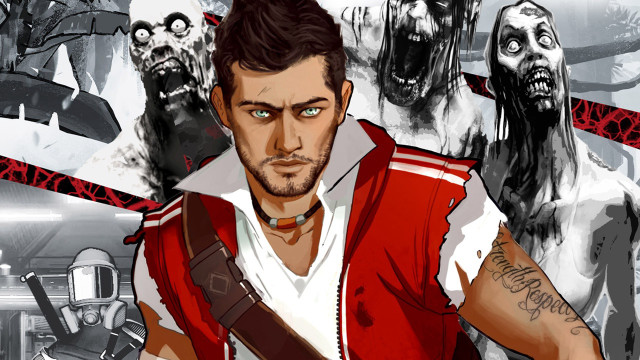 Man gun zombies robot bloody free wallpaper - medium preview image