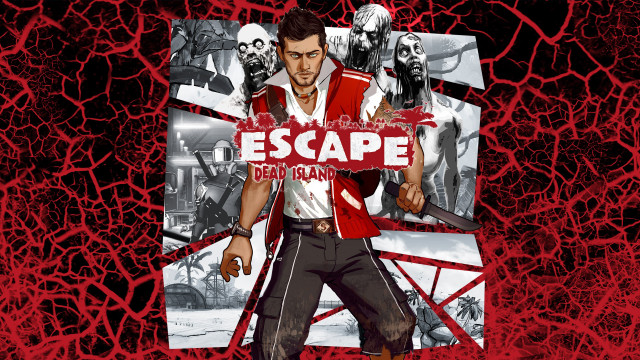Man holding sign escape red free wallpaper - medium preview image